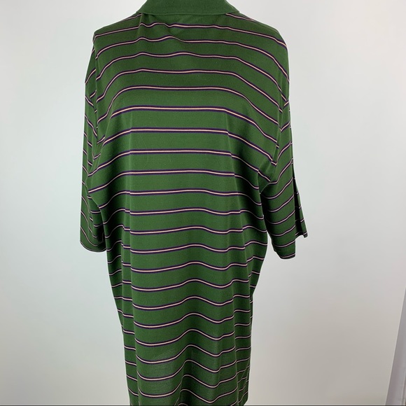 POLO Golf Ralph Lauren Pima Cotton Striped Polo Shirt XL - Picture 4 of 7
